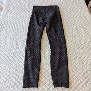 Lululemon Wunder Train Tight Logo Glyph 25" size 6
